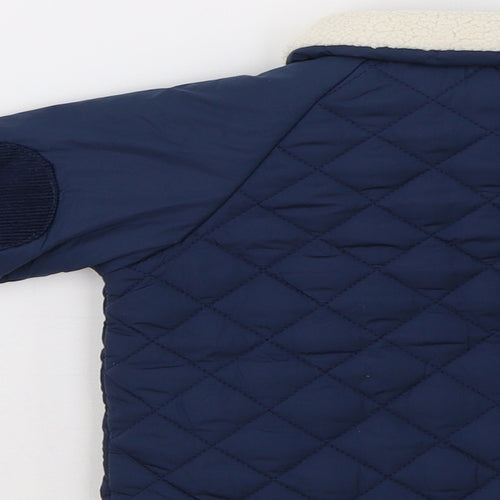 F&F Baby Blue   Basic Coat Coat Size 9-12 Months