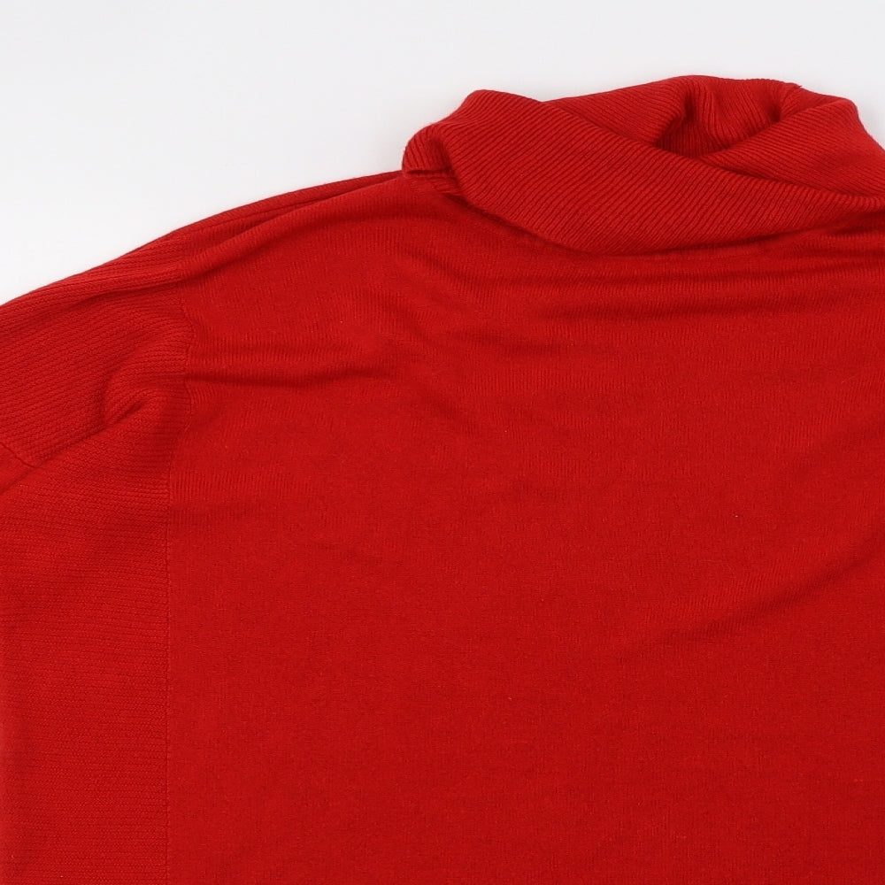 NEXT Womens Red   Pullover Sweatshirt Size 10