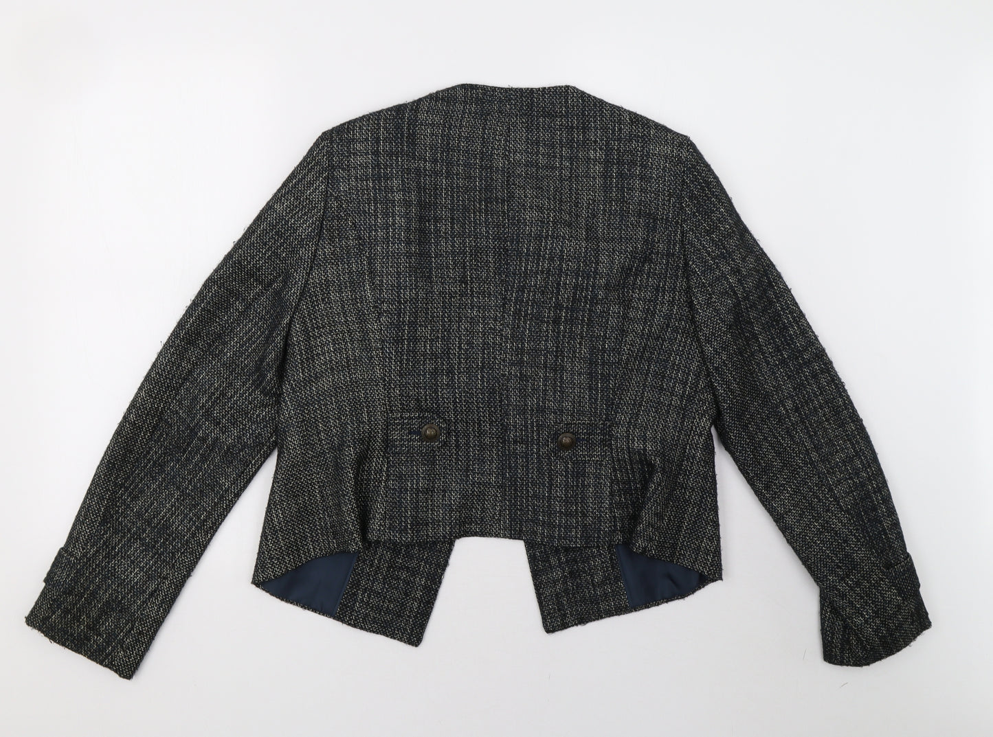 Marks and Spencer Womens Blue   Jacket Blazer Size 14