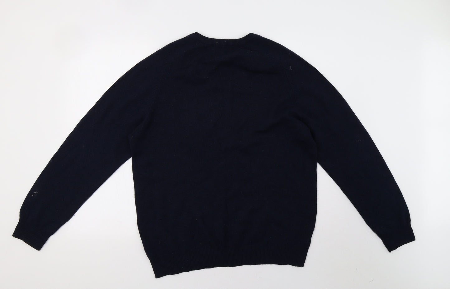 Marks and Spencer Mens Blue  Knit Pullover Sweatshirt Size M
