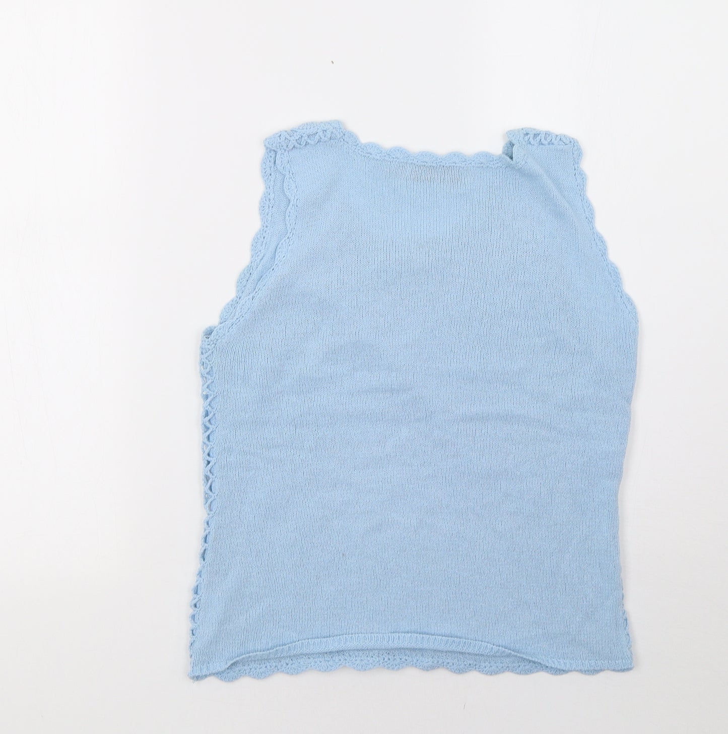 veirjen Womens Blue   Basic T-Shirt Size L