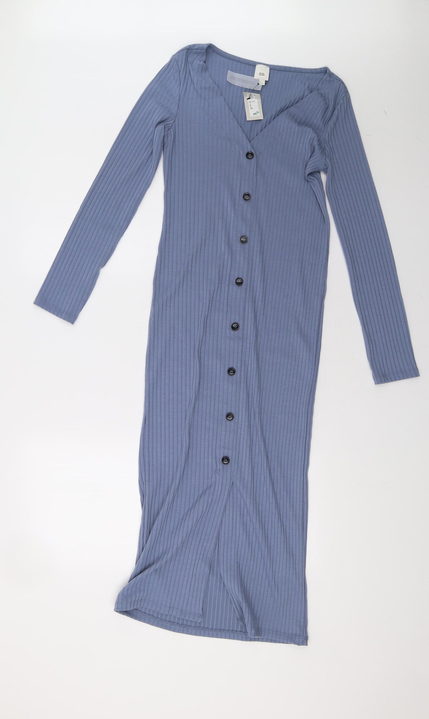 River Island Womens Blue   Bodycon  Size 8