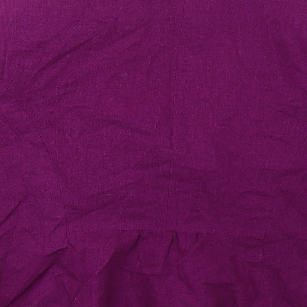 BHS Womens Purple   Jacket Blazer Size 14