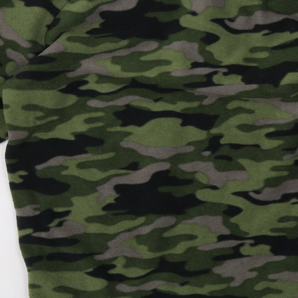 Mountain Warehouse Boys Green Camouflage  Pullover Sweatshirt Size 11-12 Years