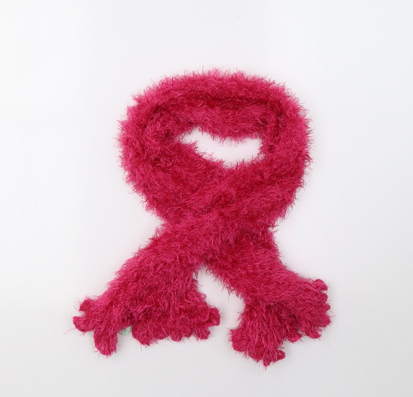 Preworn Girls Pink  Knit Scarf Scarves & Wraps One Size