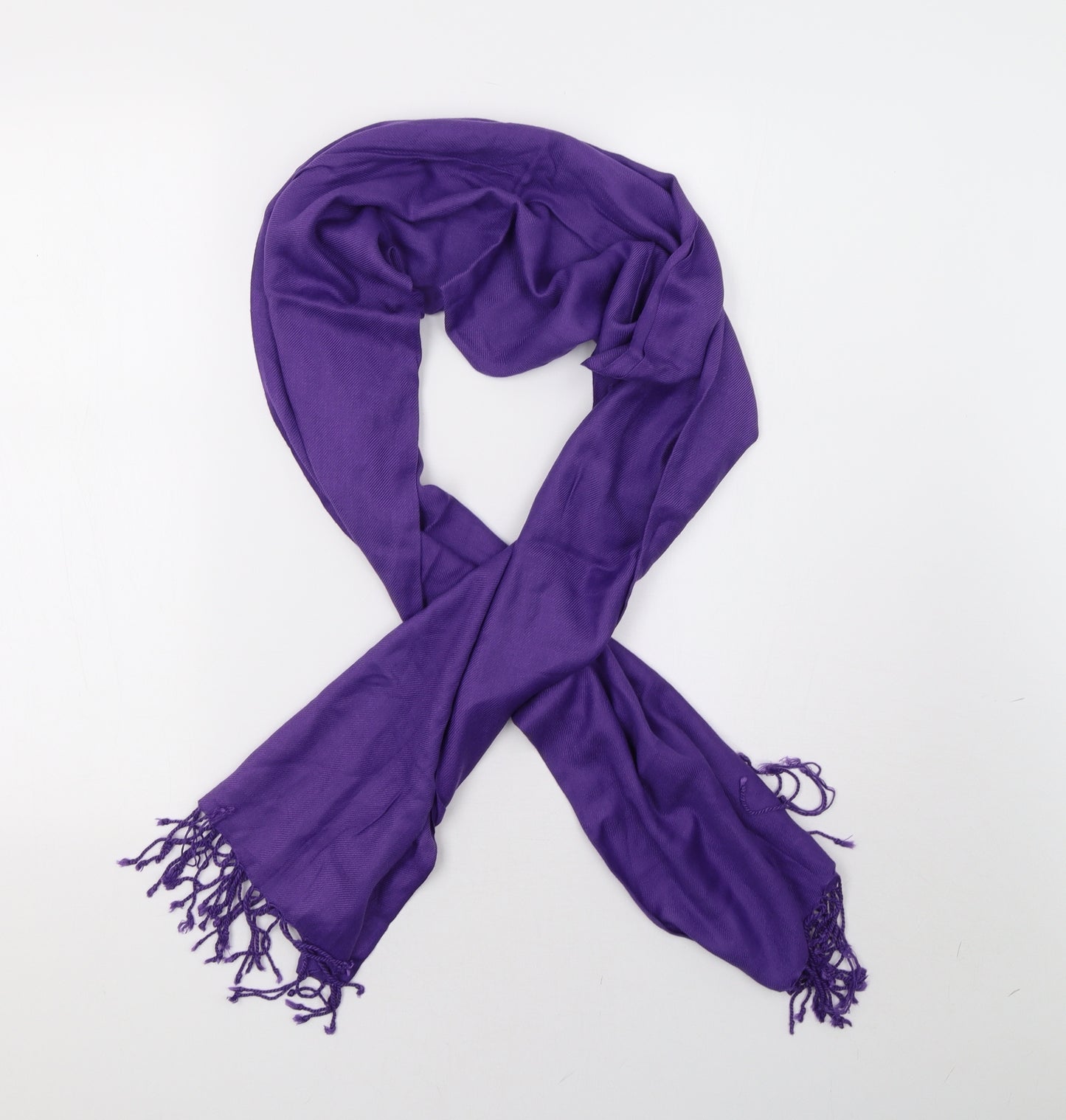 Preworn Womens Purple    Scarf