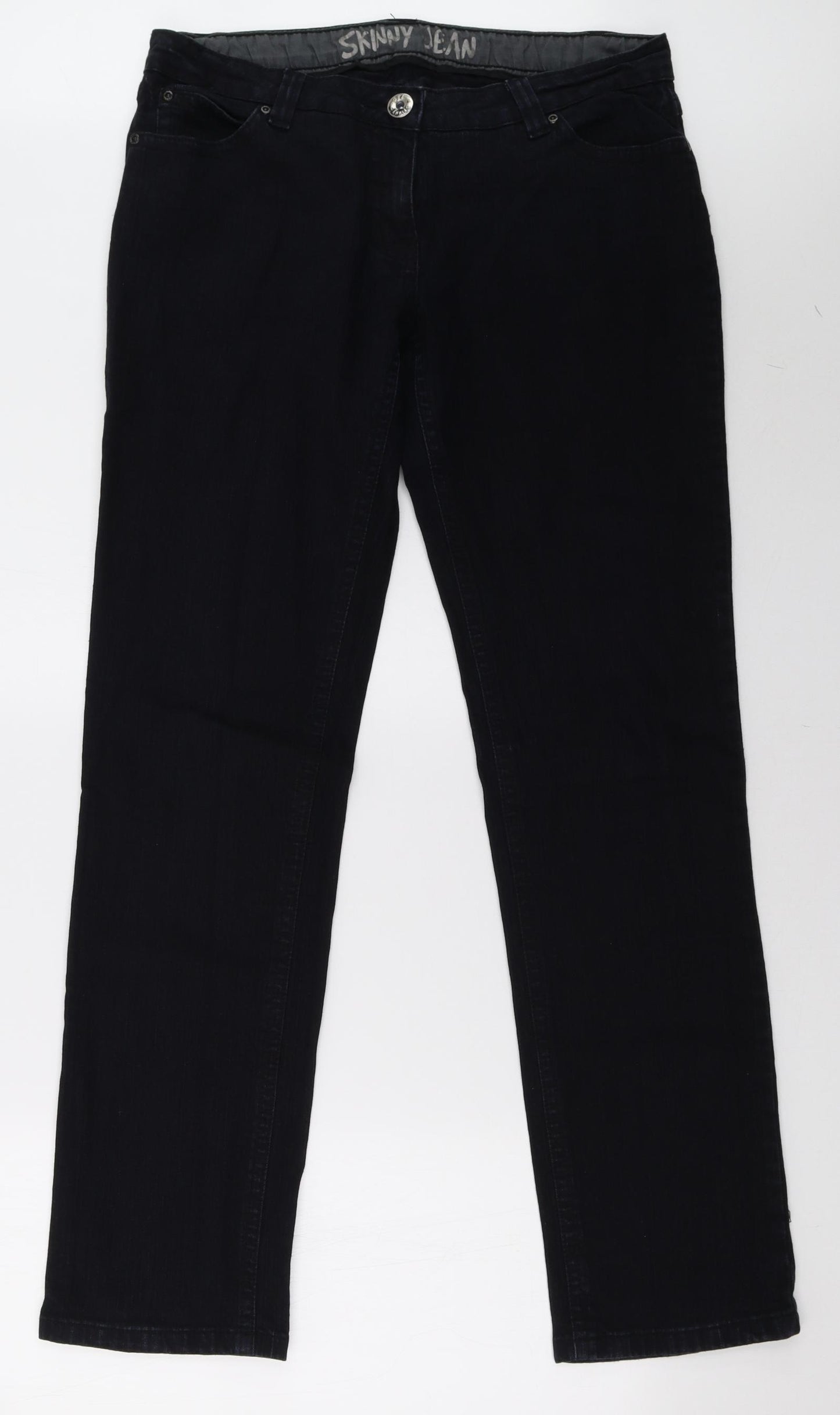 George Womens Blue  Denim Skinny Jeans Size 16 L33 in