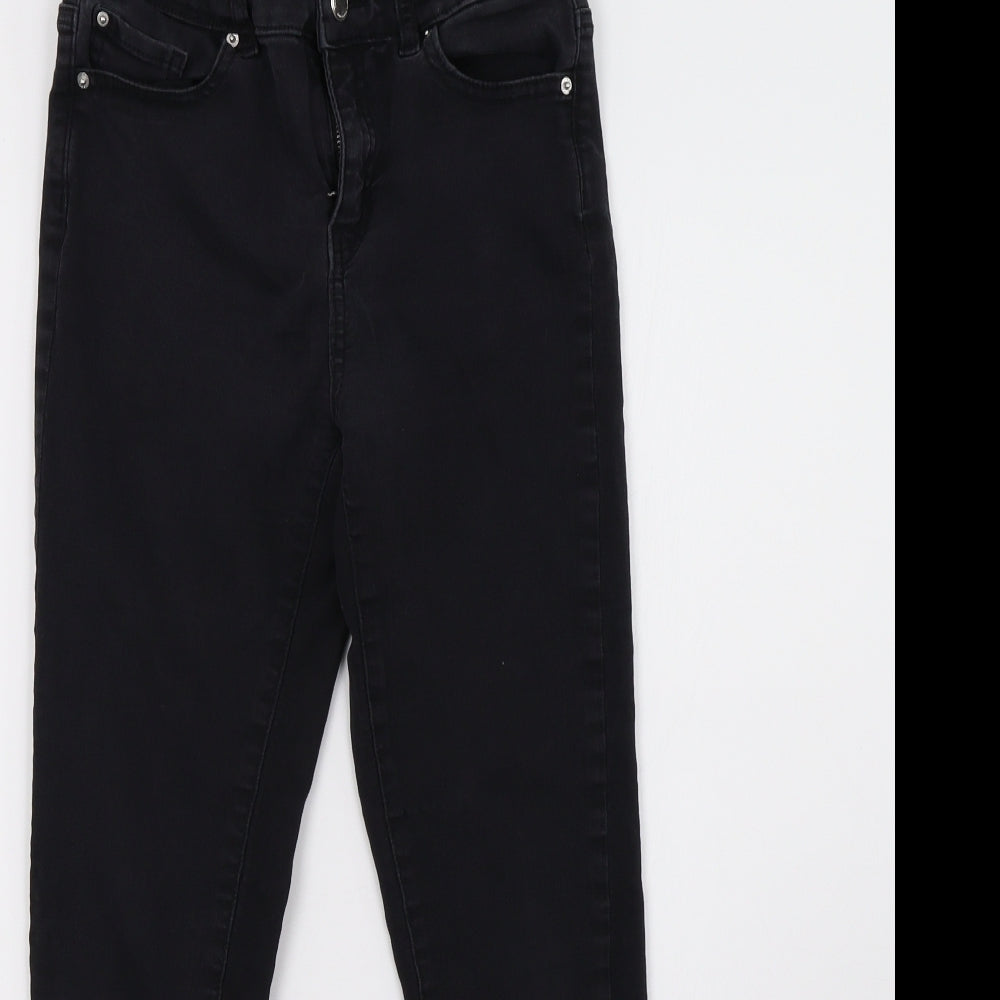Primark Womens Black  Denim Skinny Jeans Size 12 L27 in