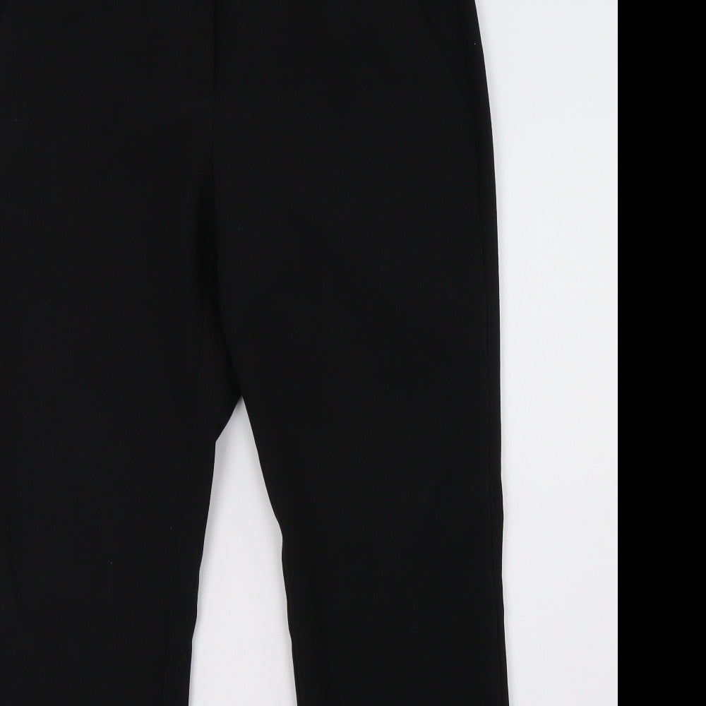 NEXT Womens Black   Trousers  Size 10 L28 in