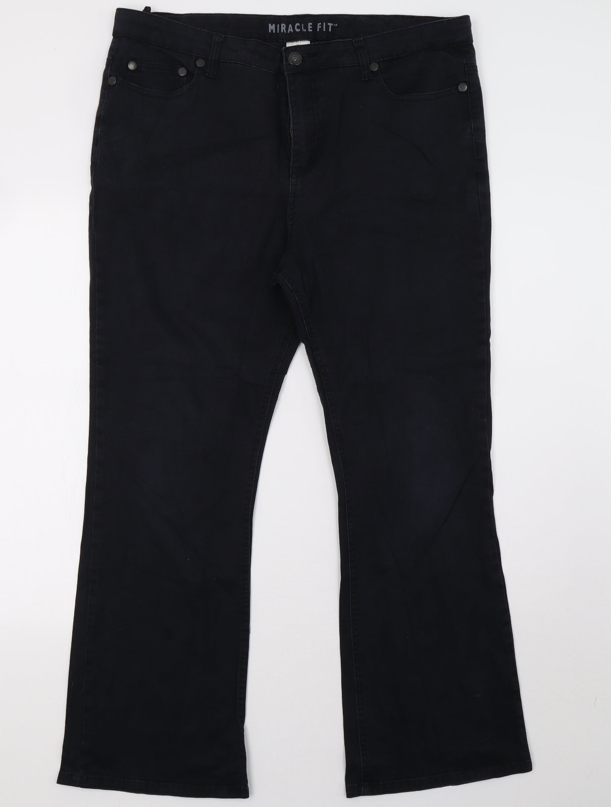 Matalan Womens Blue  Denim Straight Jeans Size 20 L30 in