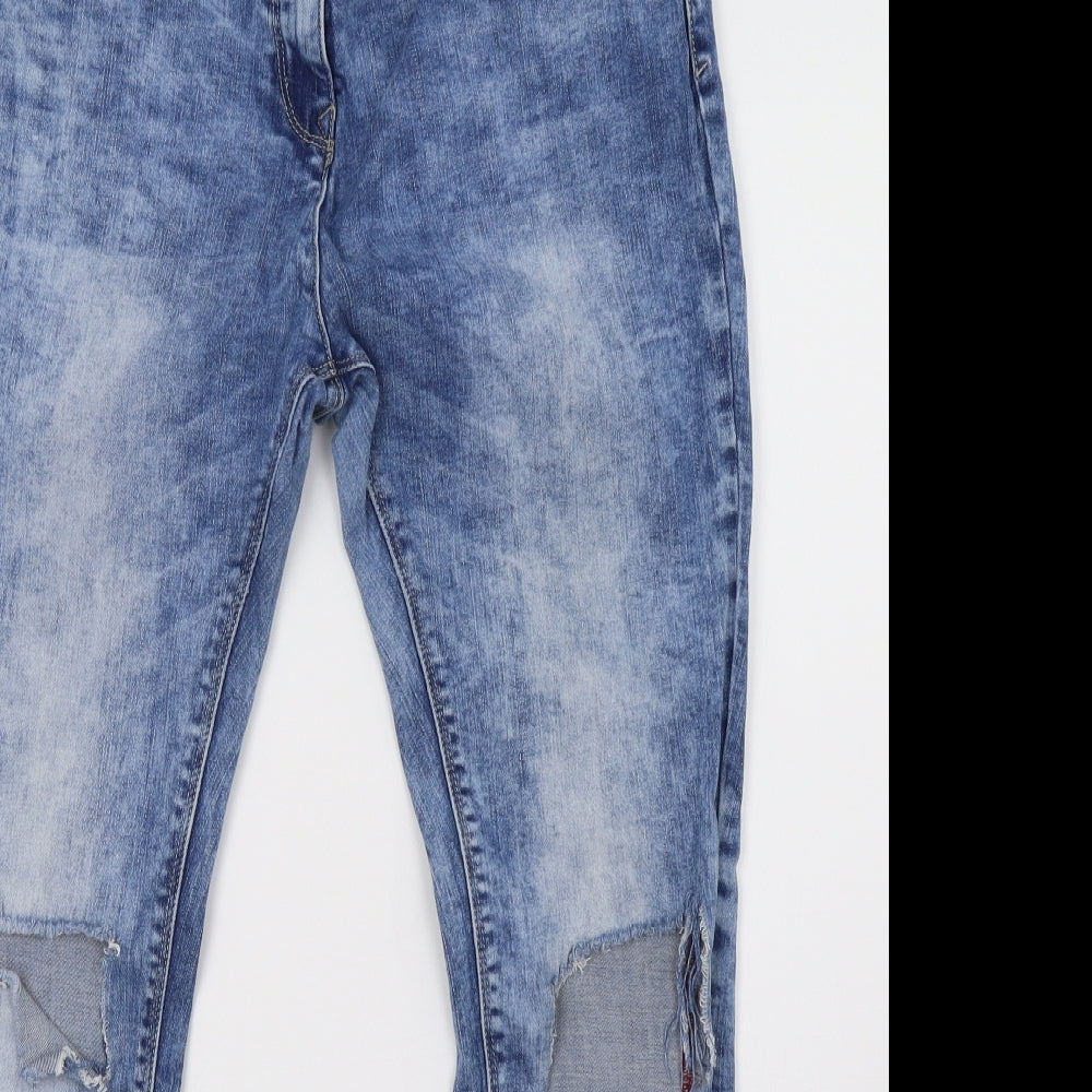 NEXT Womens Blue  Denim Skinny Jeans Size 18 L29 in