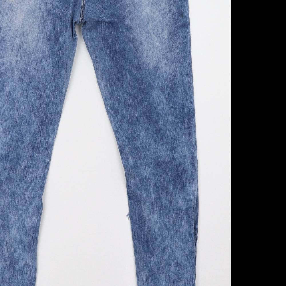 NEXT Womens Blue  Denim Skinny Jeans Size 18 L29 in
