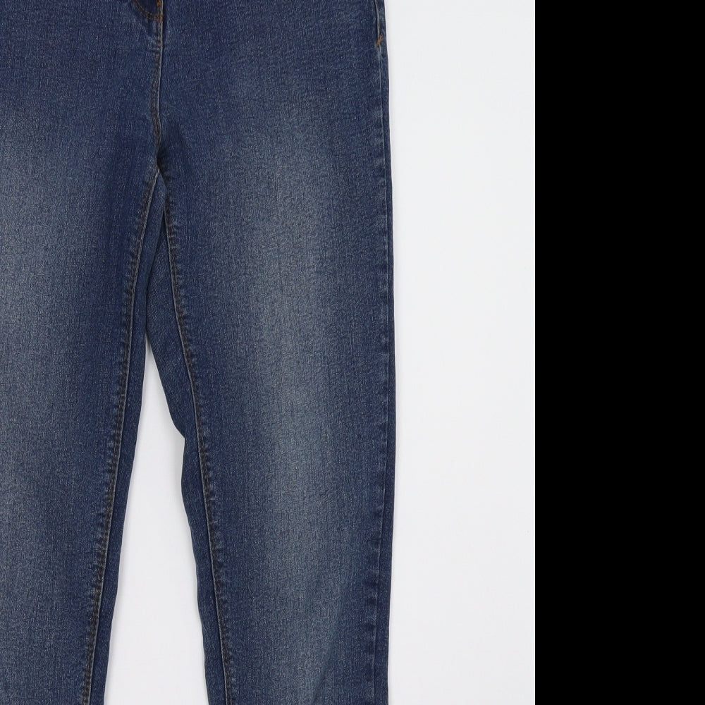 George Womens Blue  Denim Skinny Jeans Size 12 L30 in