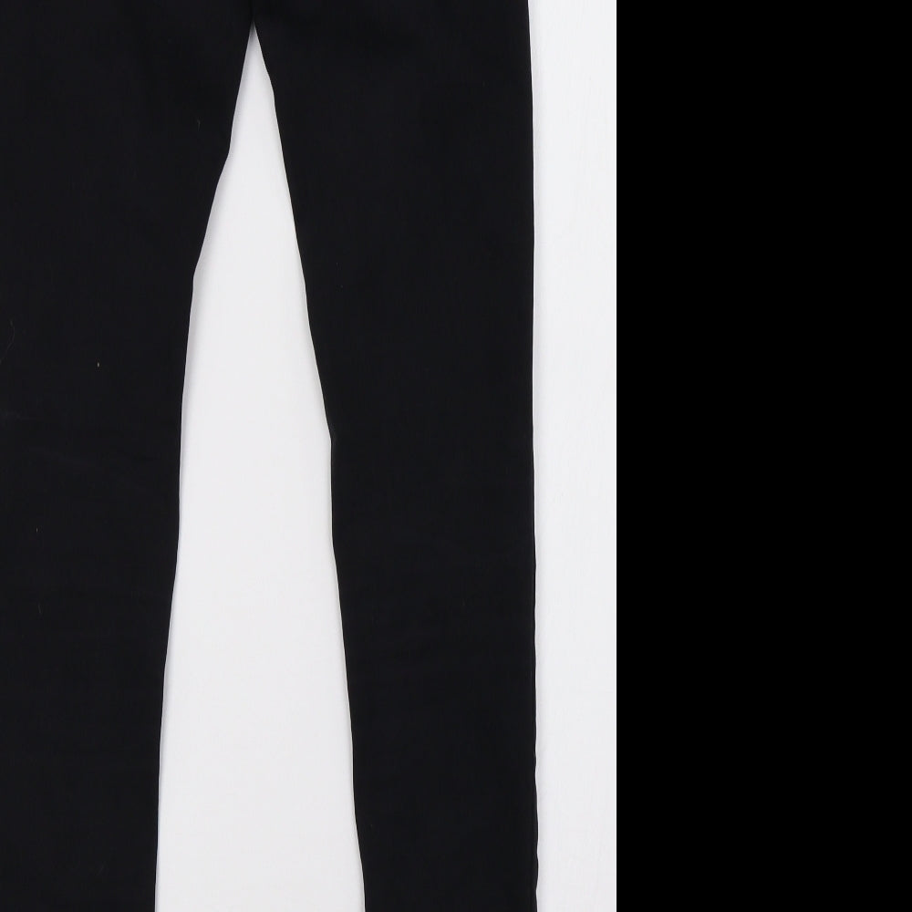 Primark Womens Black  Denim Skinny Jeans Size 12 L32 in