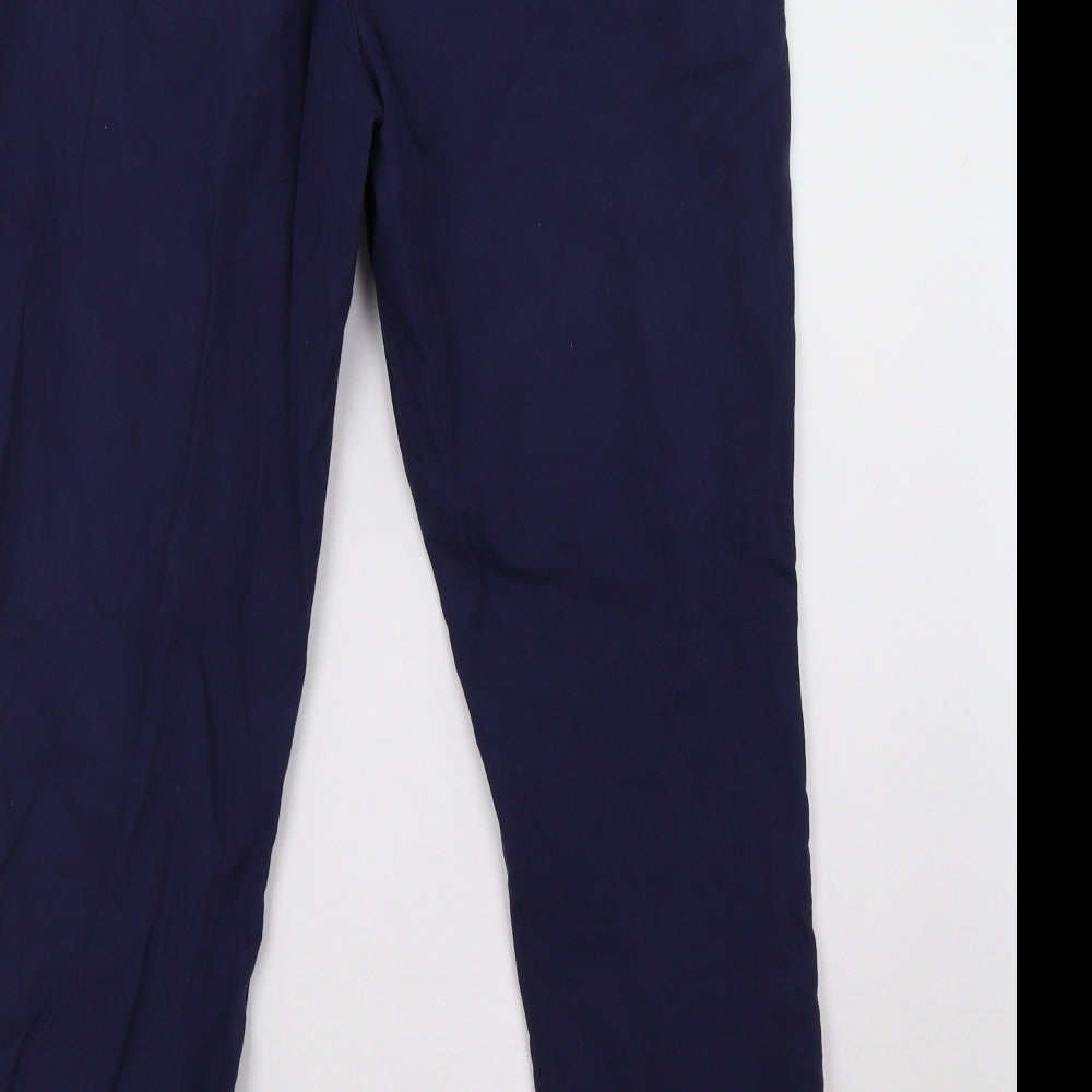 Matalan Womens Blue   Trousers  Size 14 L29 in