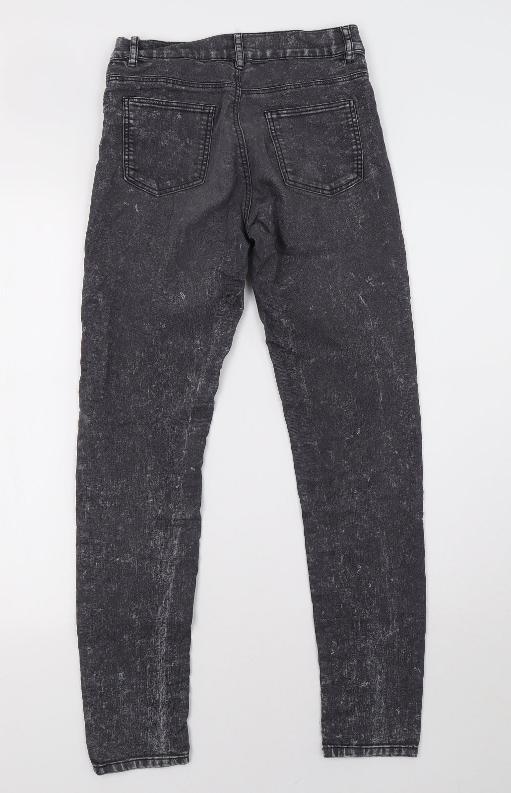 H&M Womens Grey  Denim Skinny Jeans Size 6 L29 in