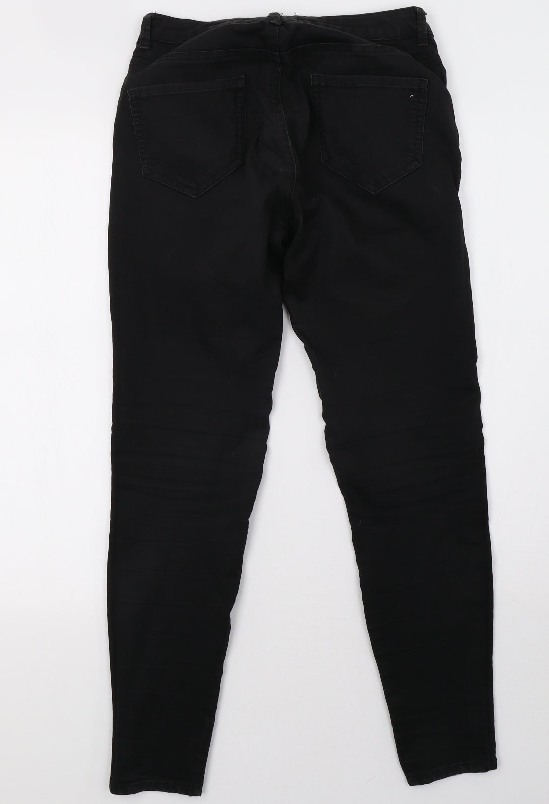 Zara Womens Black  Denim Skinny Jeans Size 8 L27 in