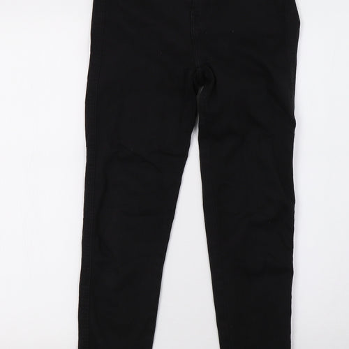 Bershka Womens Black  Denim Skinny Jeans Size 6 L28 in