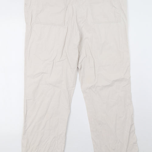isabelle Womens White   Trousers  Size 16 L30 in