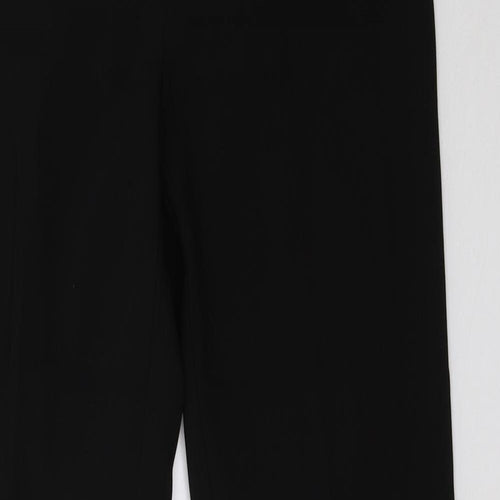 Matalan Womens Black   Trousers  Size 8 L33 in