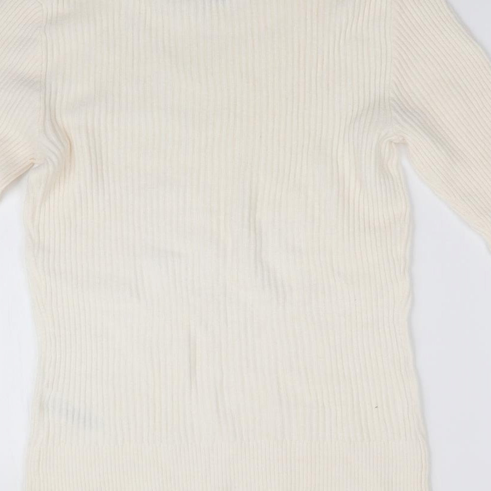 Primark Womens Ivory   Pullover Jumper Size 12