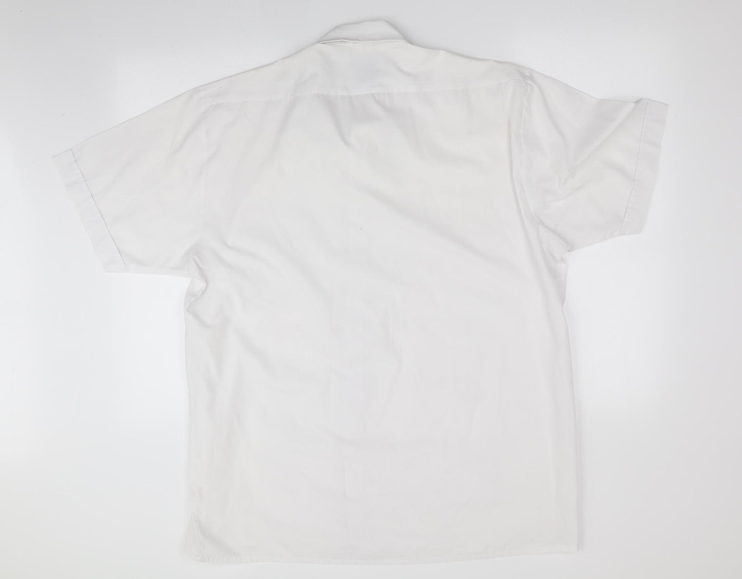 Timber Jack Mens White    Button-Up Size XL