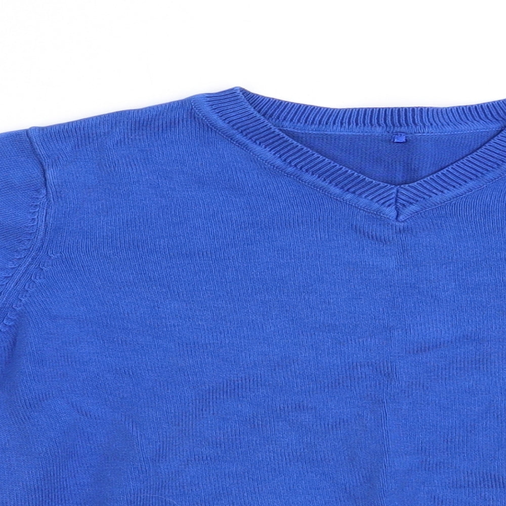 George Girls Blue   Pullover Jumper Size 4-5 Years