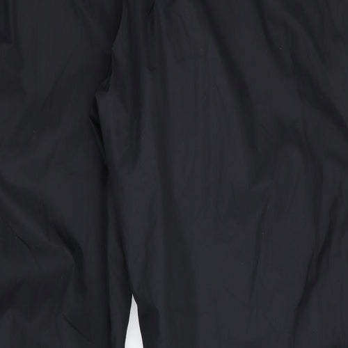 Backswing Mens Black   Rain Trousers Trousers Size XL L28 in