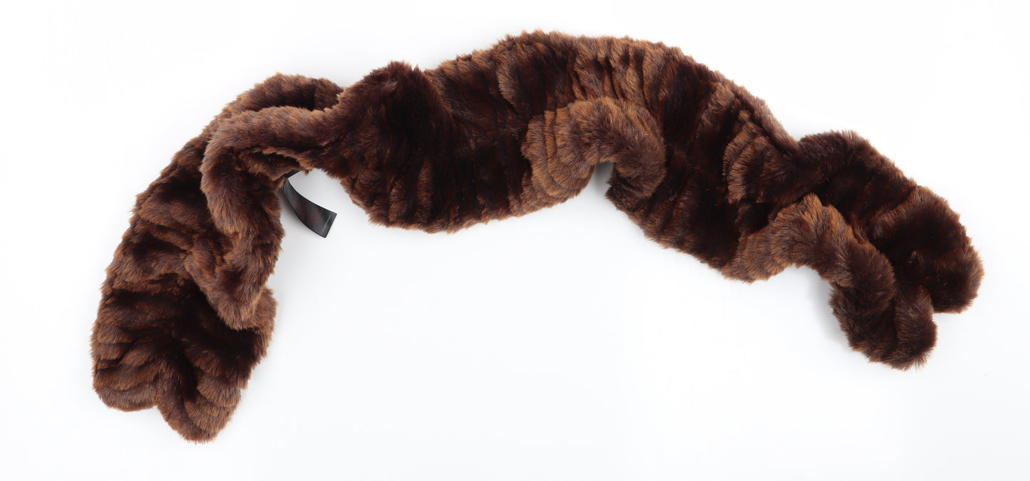 Jasper Conran Womens Brown    Scarf   - Faux Fur Stole
