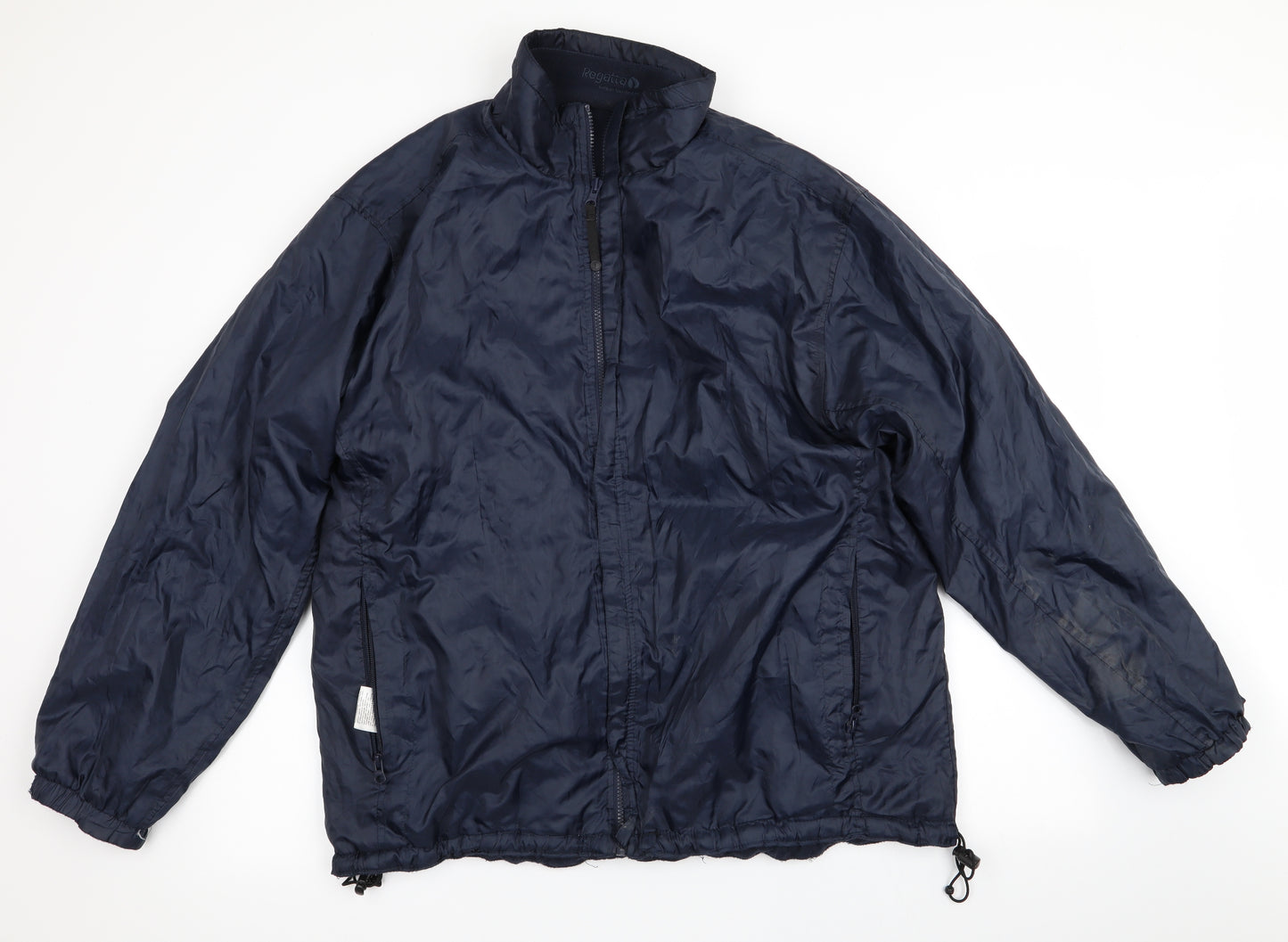 Regatta Mens Blue   Anorak Coat   - Fleece lined