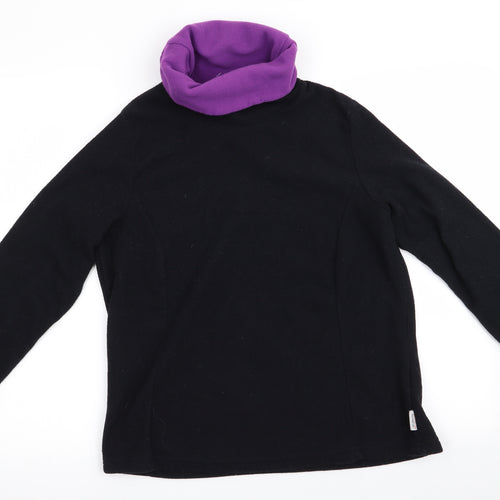 Preworn Womens Black   Pullover Jumper   - Fleece