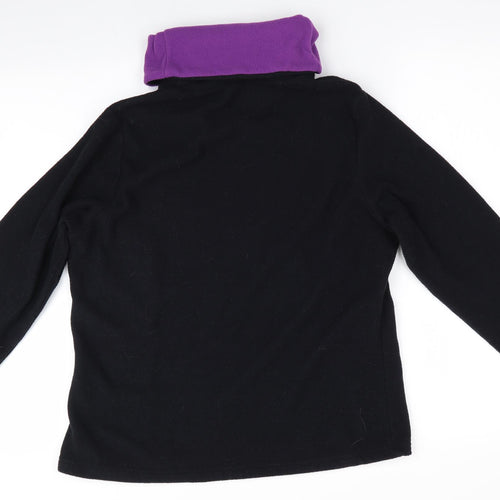Preworn Womens Black   Pullover Jumper   - Fleece