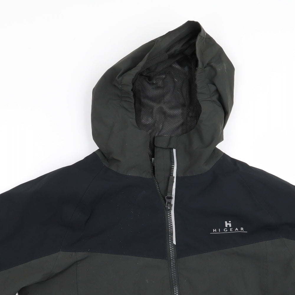 Hi Gear Boys Green   Parka Coat Size 9-10 Years