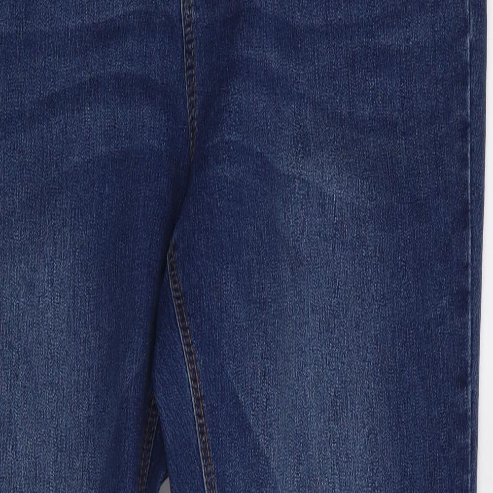 George Womens Blue   Straight Jeans Size 14 L29 in