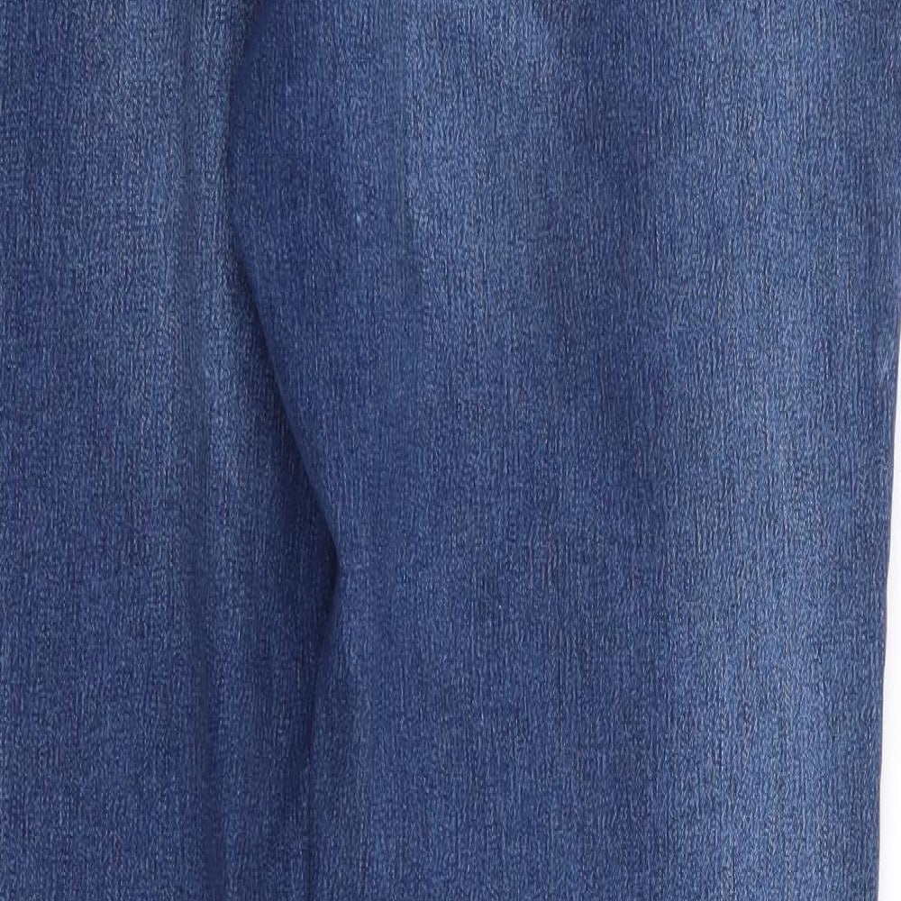 George Womens Blue   Straight Jeans Size 14 L29 in
