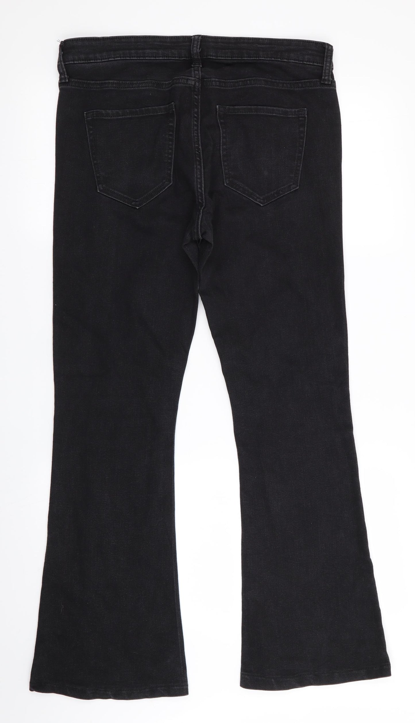 Gap Womens Black   Bootcut Jeans Size 14 L29 in