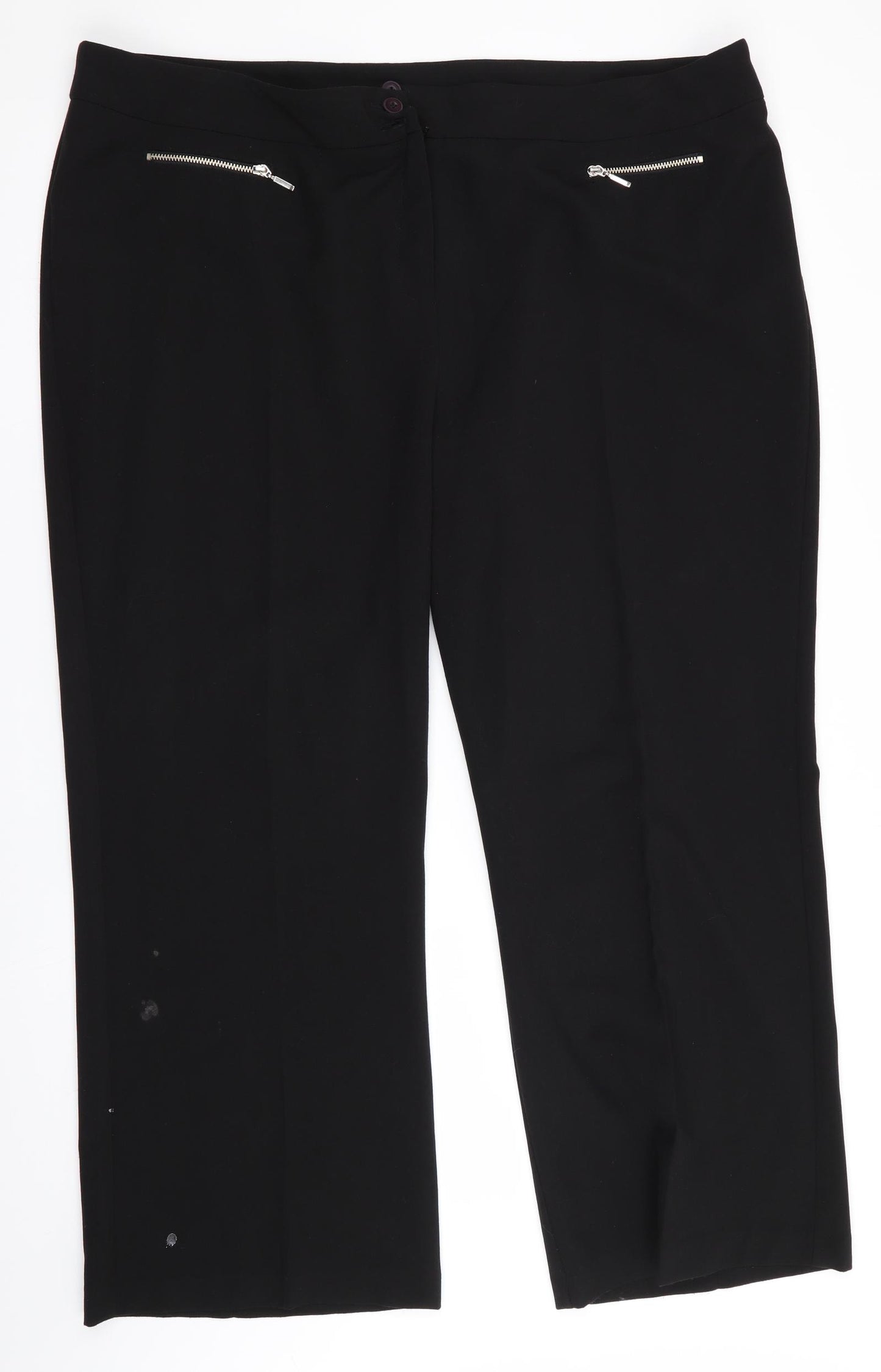 CMD Womenswear Womens Black   Trousers  Size 20 L27 in
