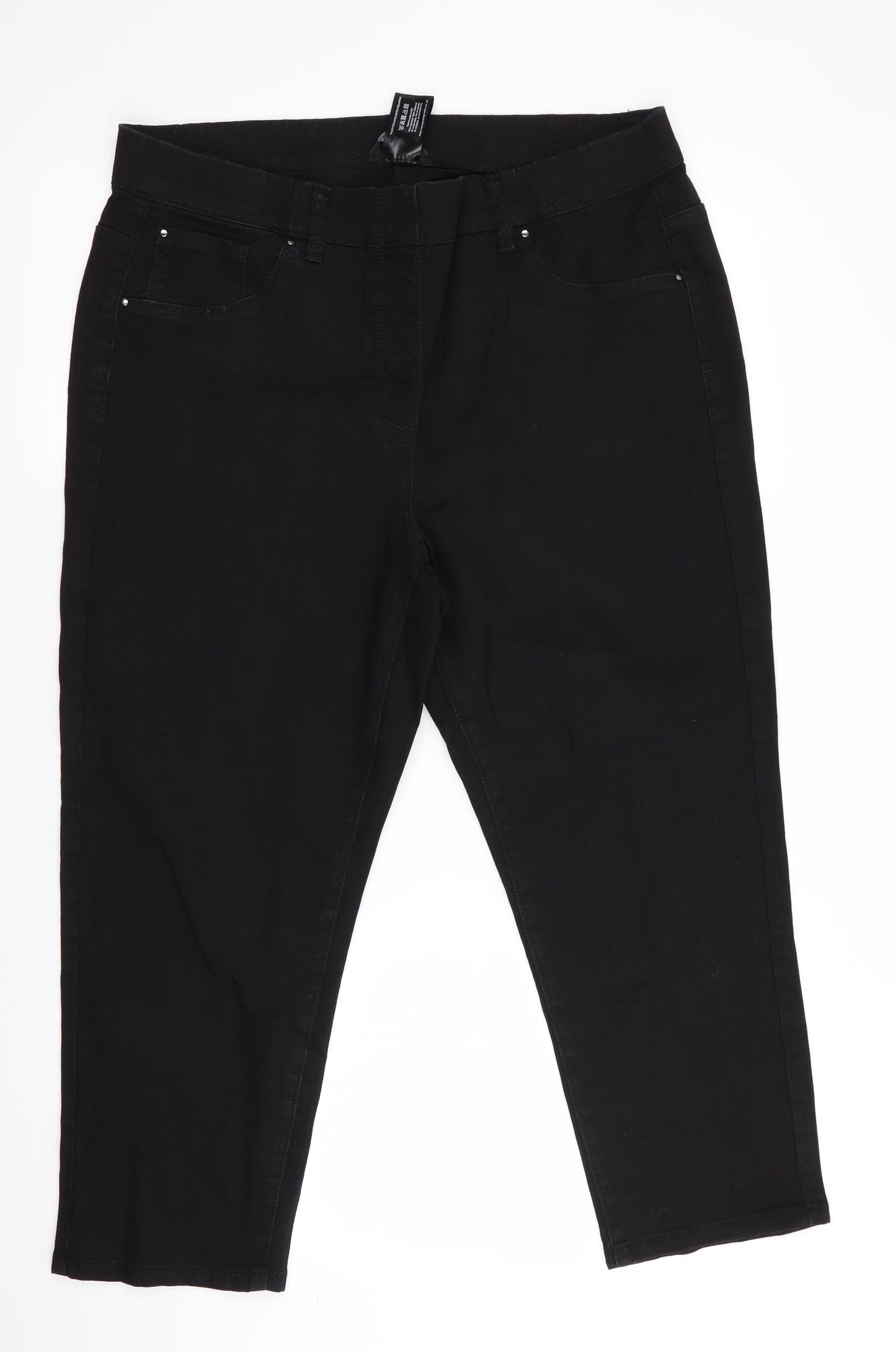 Roman Womens Black   Jegging Jeans Size 18 L23 in - cropped