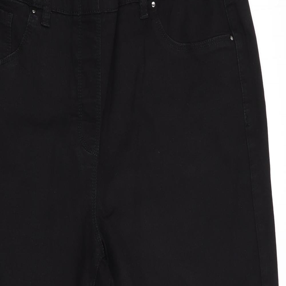 Roman Womens Black   Jegging Jeans Size 18 L23 in - cropped
