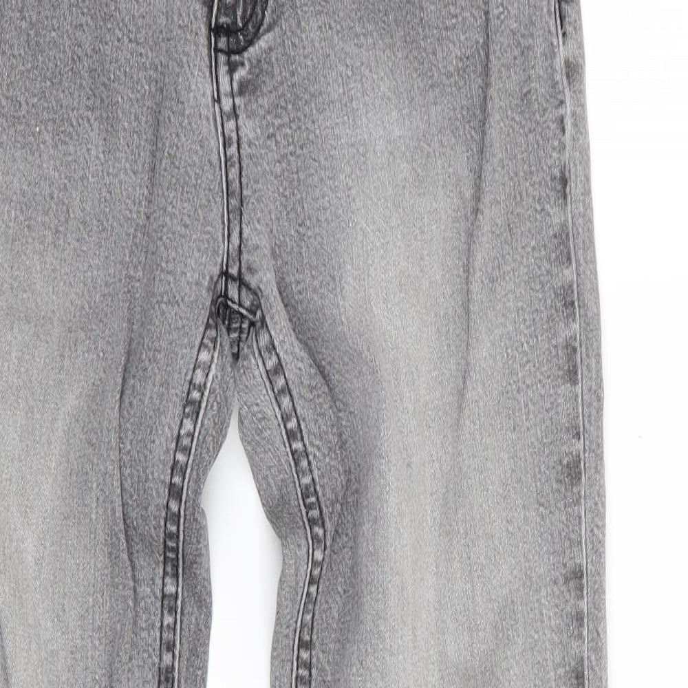 Kylie Girls Grey   Straight Jeans Size 12 Years