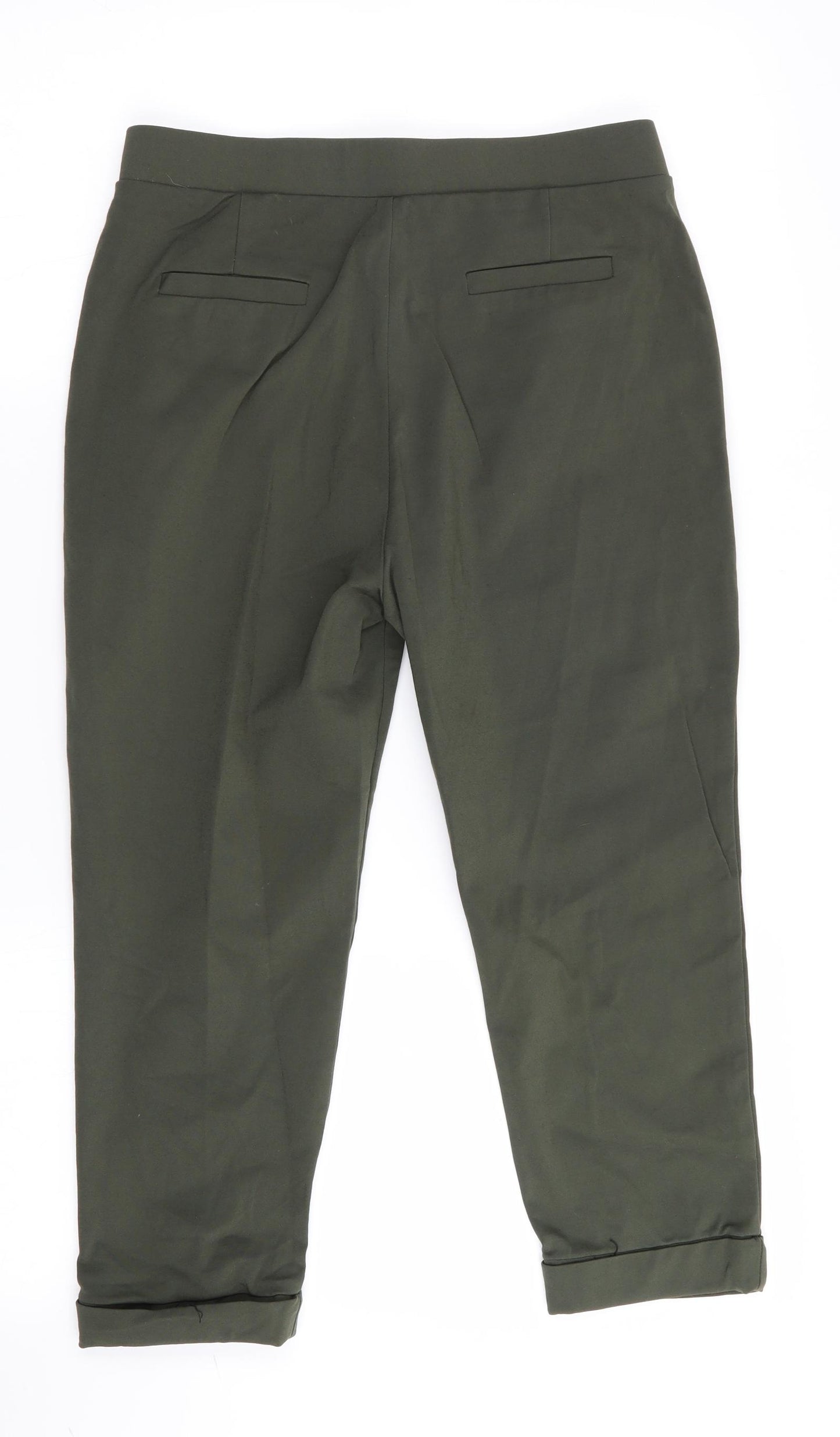 Preworn Womens Green   Cropped Trousers  L20 in