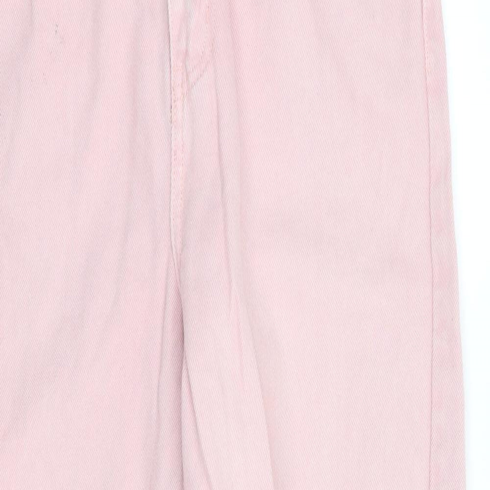 Denim Co Womens Pink   Straight Jeans Size 12 L27 in