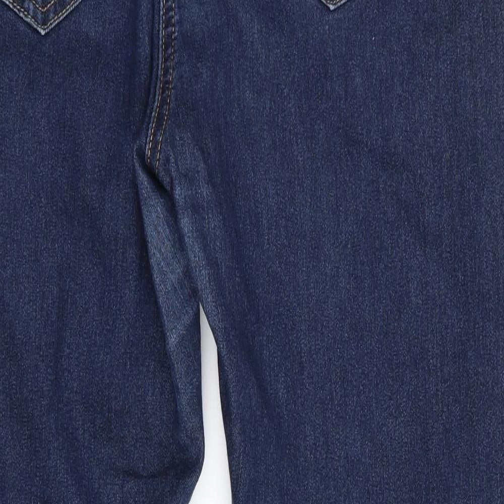 Wallis Womens Blue   Straight Jeans Size 12 L26 in