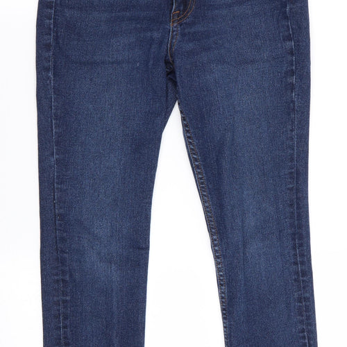 H&M Womens Blue   Jegging Jeans Size 6 L25 in