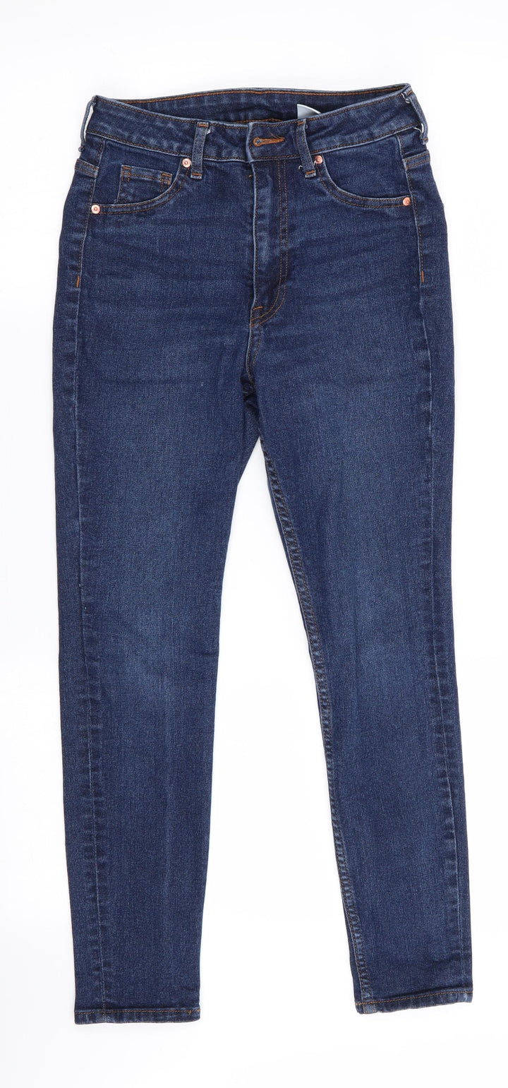 H&M Womens Blue   Jegging Jeans Size 6 L25 in