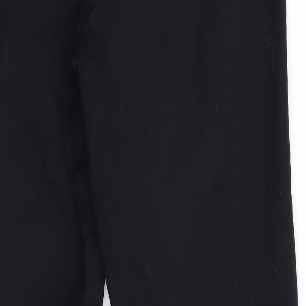 H&M Womens Black   Capri Trousers Size 6 L26 in