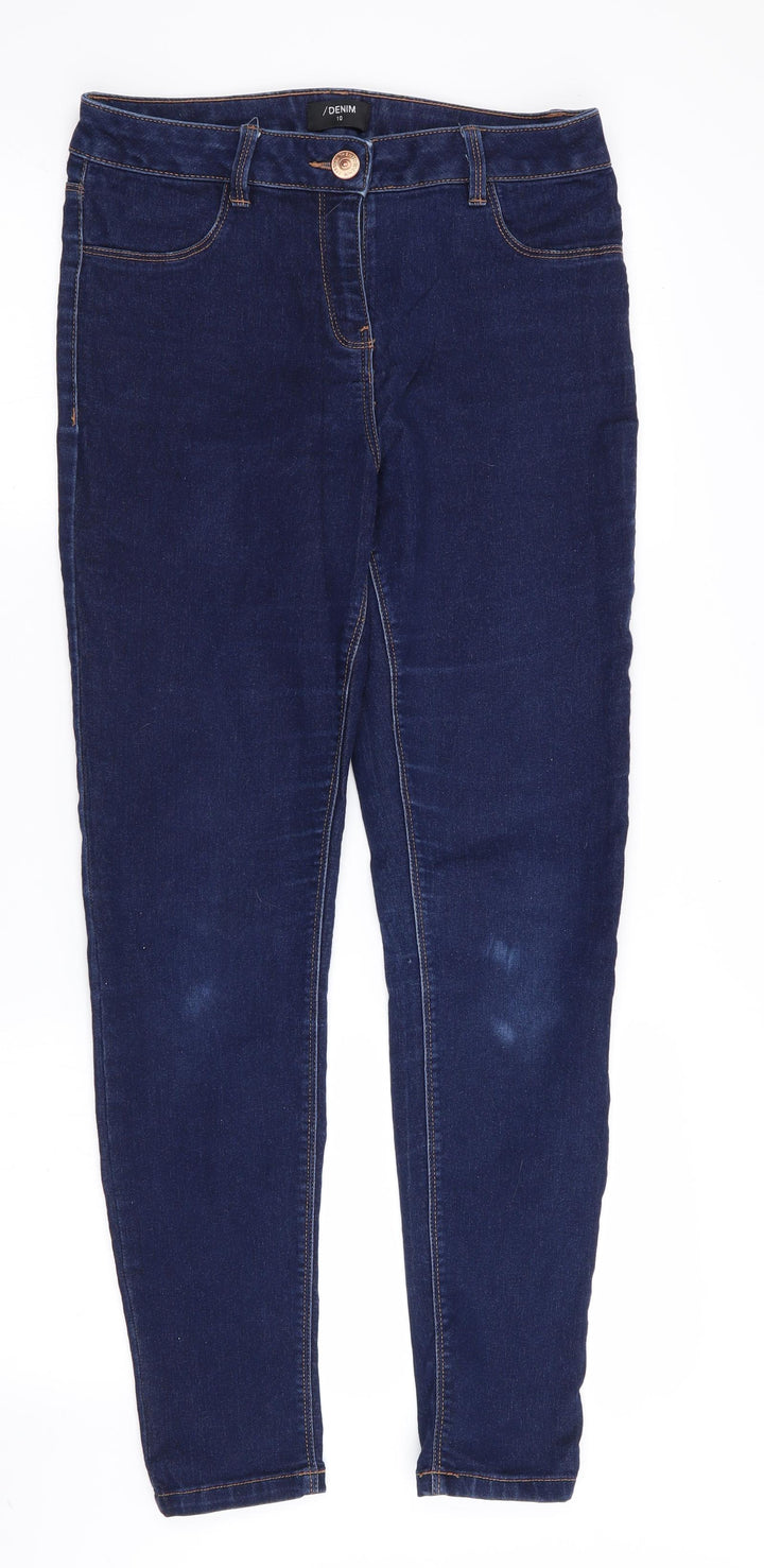 Denim Womens Blue   Skinny Jeans Size 10 L28 in