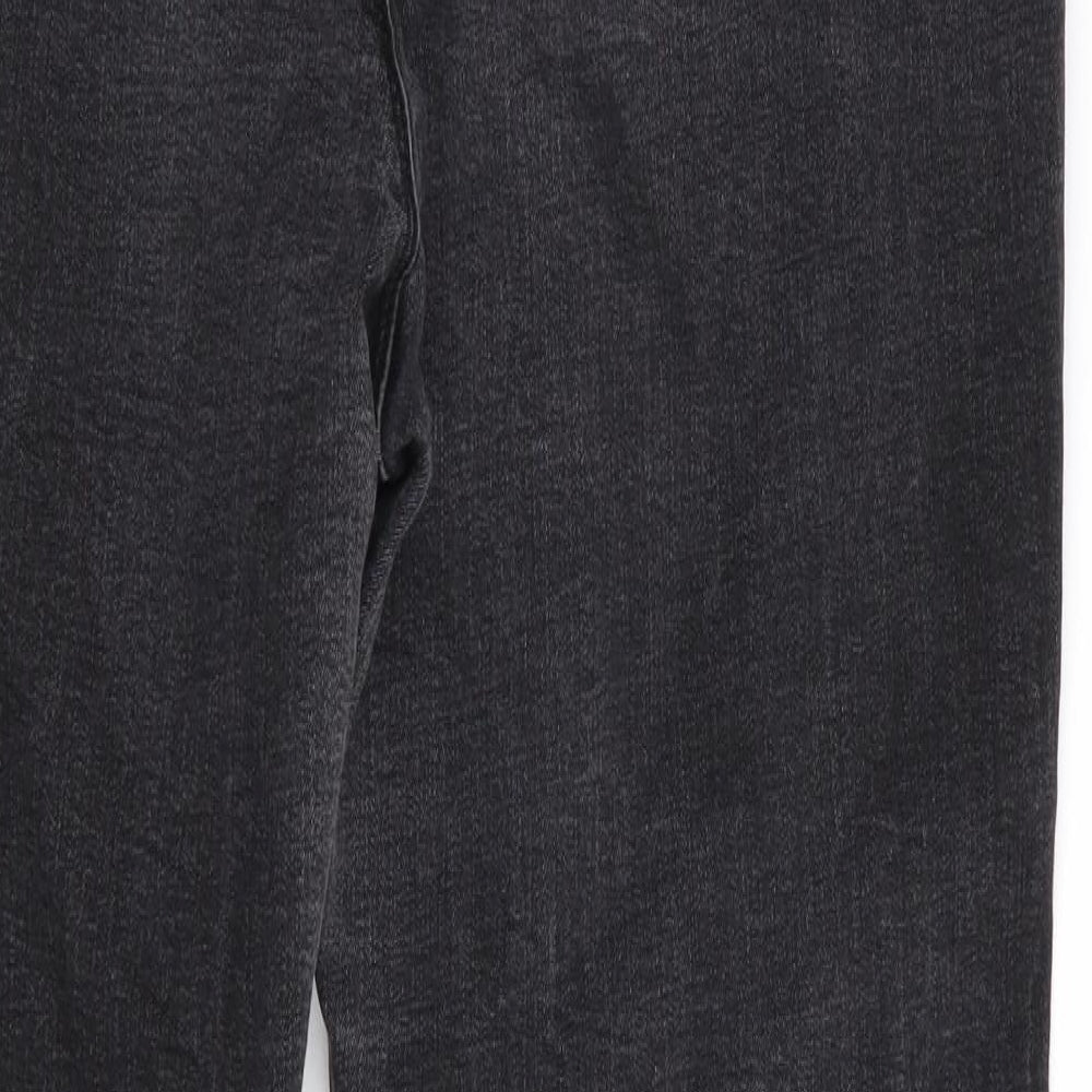 Denim Co Womens Black   Skinny Jeans Size 18 L28 in