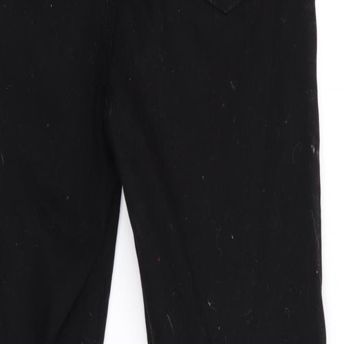 Denim Co Womens Black   Tapered Jeans Size 8 L25 in