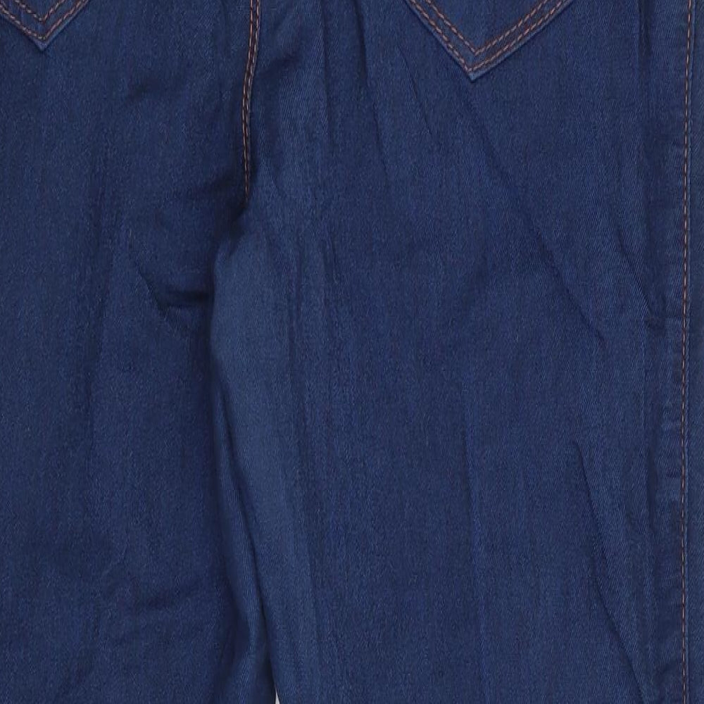 Denim Co Womens Blue   Jegging Jeans Size 10 L25 in - Cropped